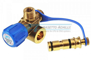 Вентиль заправочный TOMASETTO VMAT5413.A Еxtra d8 (метан)